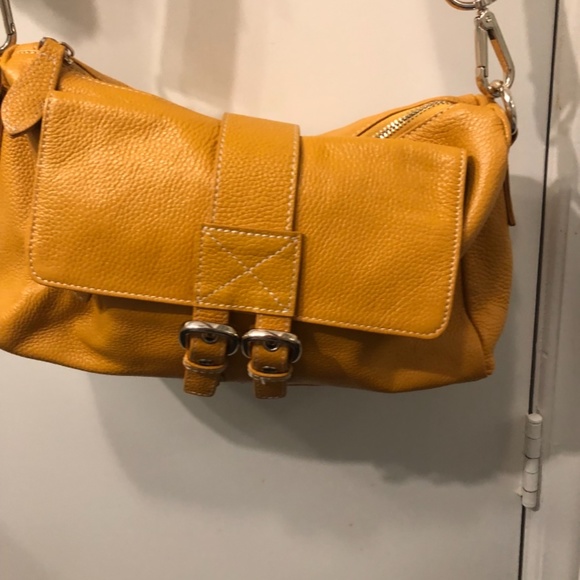 Soft Marigold Leather Handbag Shoulder bag - Picture 3 of 4